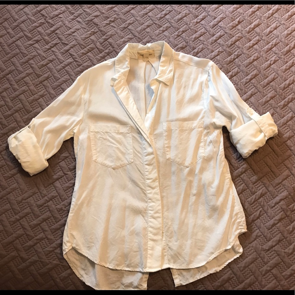 Cloth and Stone White Button-Down